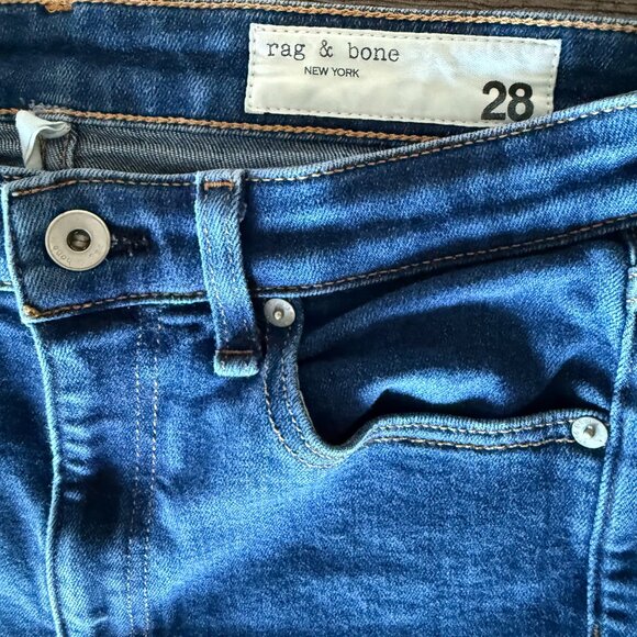 rag & bone nina high rise skinny jeans - Picture 3 of 8